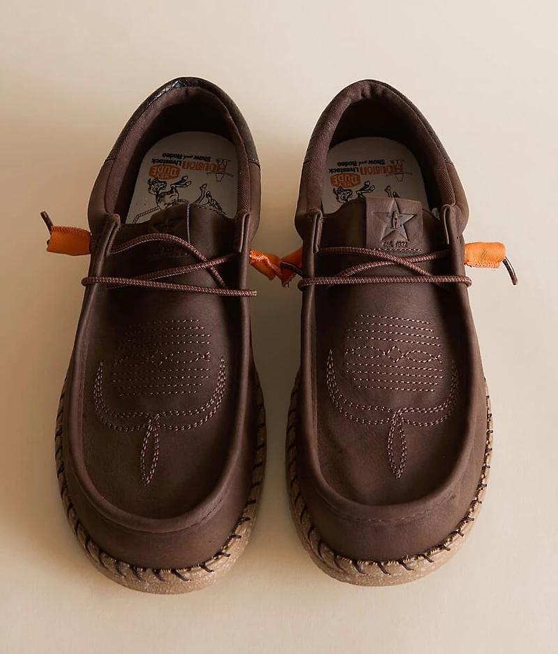 Wally Funk Houston Rodeo Shoe