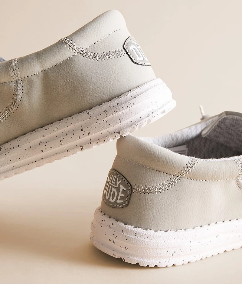 Wally Stitch Stone Shoe