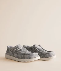 Wally Stretch Jersey Camo Shoe