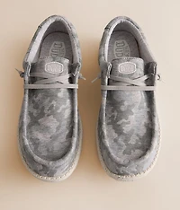 Wally Stretch Jersey Camo Shoe