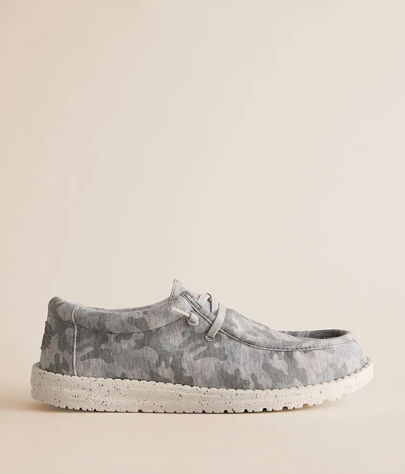 Wally Stretch Jersey Camo Shoe