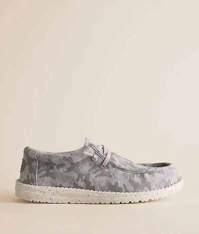 Wally Stretch Jersey Camo Shoe
