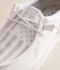 Wally Funk Break Patriotic Shoe