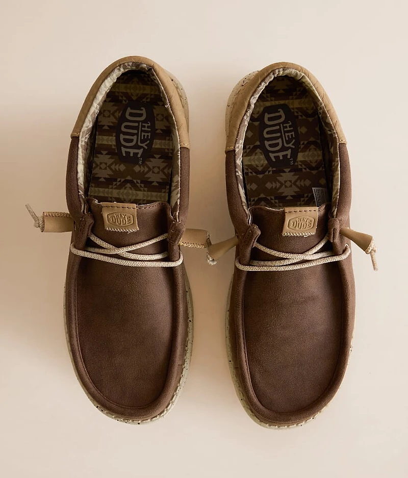 Wally Funk Geo Blanket Shoe