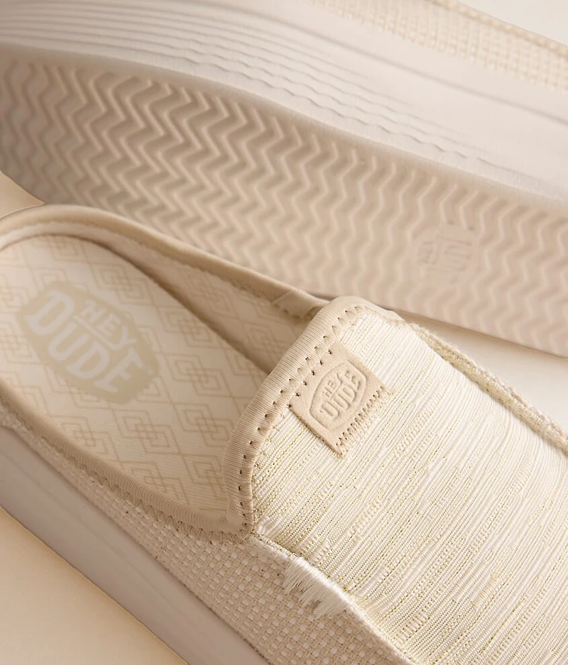Austin Lift Mixed Material Mule Shoe