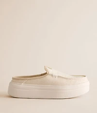 Austin Lift Mixed Material Mule Shoe