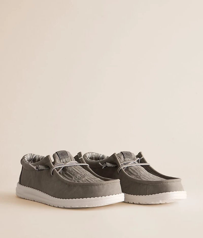Wally Embossed Honor Geo Shoe