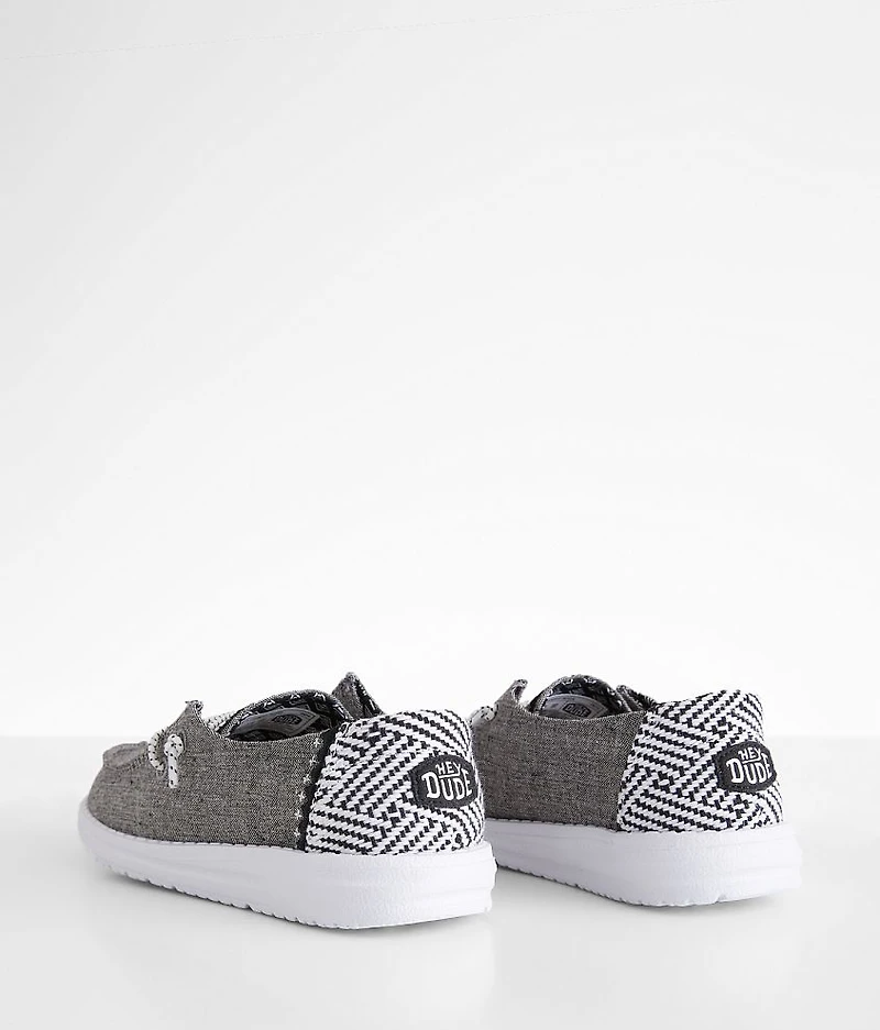 Girls - Wendy Chambray Woven Shoe