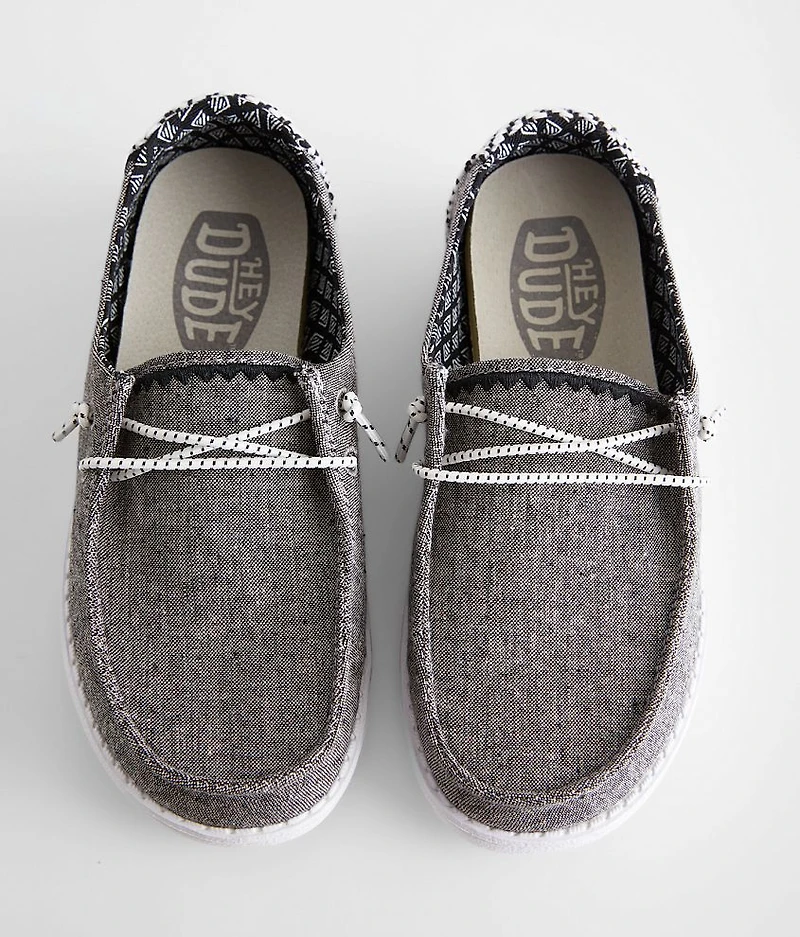 Girls - Wendy Chambray Woven Shoe