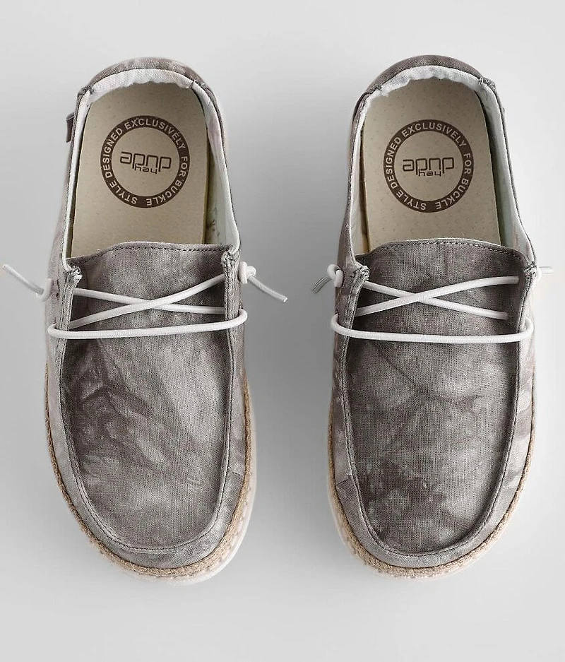 Toddler/Youth - Hey Dude Wendy Tie Dye Shoe