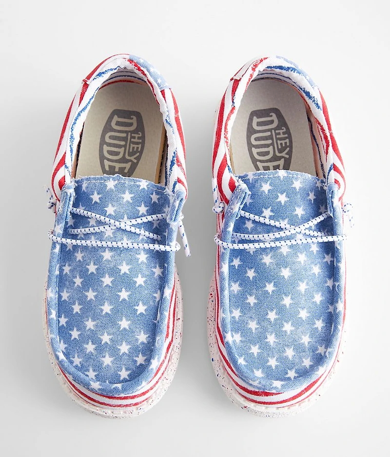 Boys - Wally Youth Patriotic Shoe