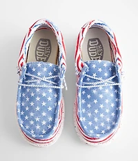 Boys - Wally Youth Patriotic Shoe