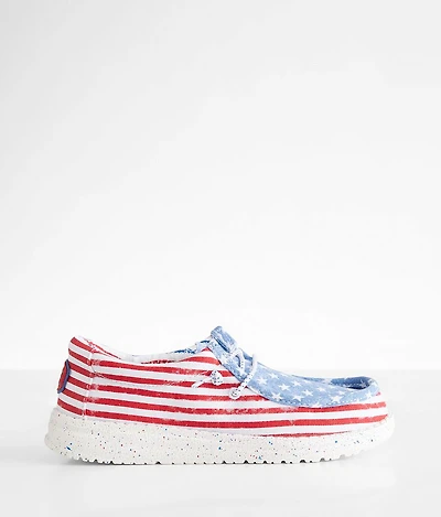 Boys - Wally Youth Patriotic Shoe