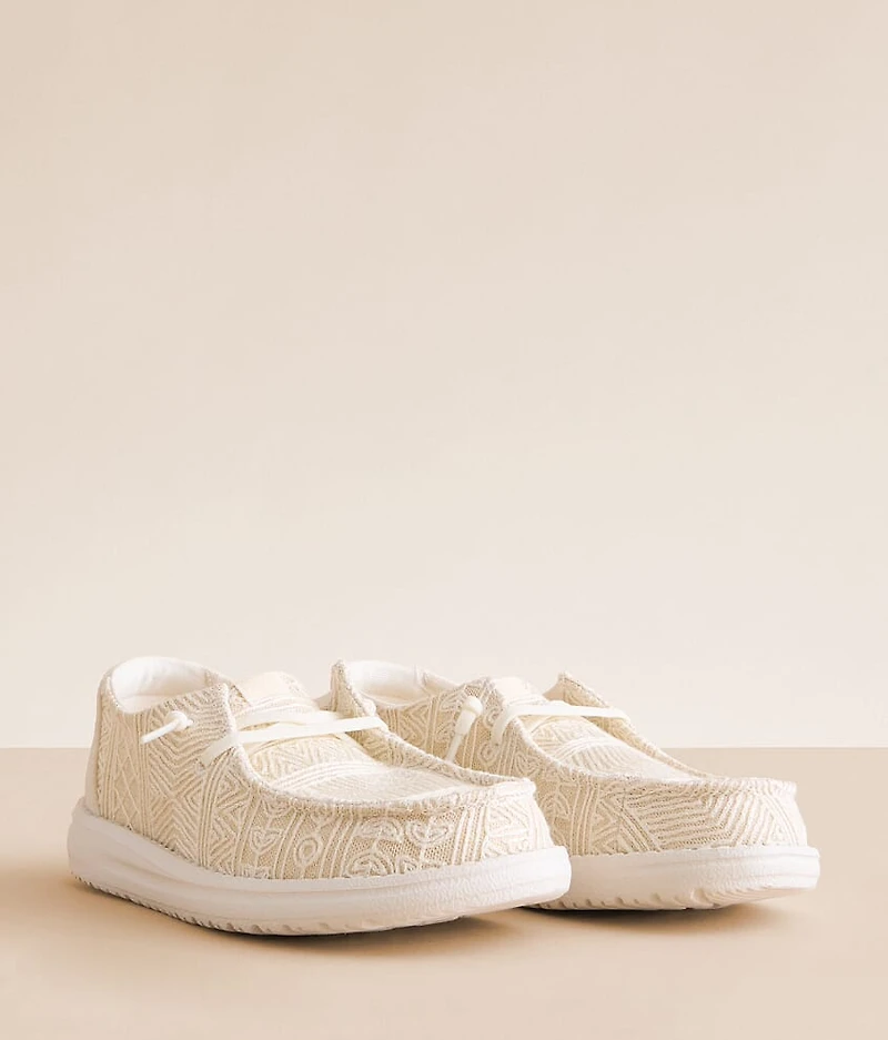 Girls - Wendy Y Crochet Lace Shoe