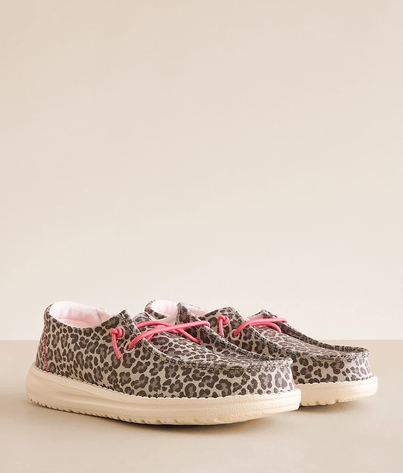 Girls - Wendy Luxe Leopard Shoe