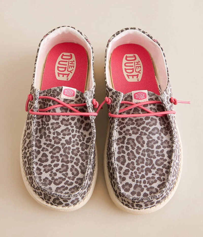 Girls - Wendy Luxe Leopard Shoe
