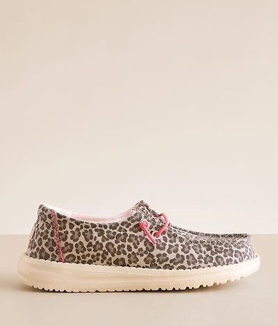Girls - HEYDUDE Wendy Luxe Leopard Shoe