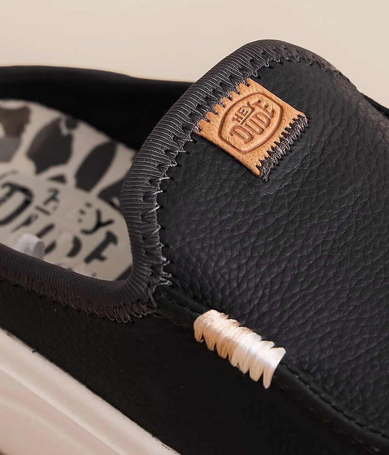 Girls - Austin Lift Y Leather Mule Shoe