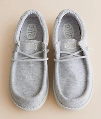 Boys - Wally Y Stretch Jersey Shoe