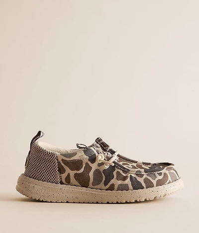 Boys - Wally Funk Deer Camo Shoe