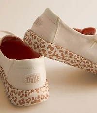 Girls - Wendy Y Metallic Leopard Shoe