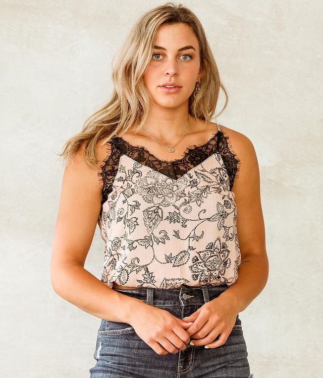 Willow & Root Cinched Hem Tank Top
