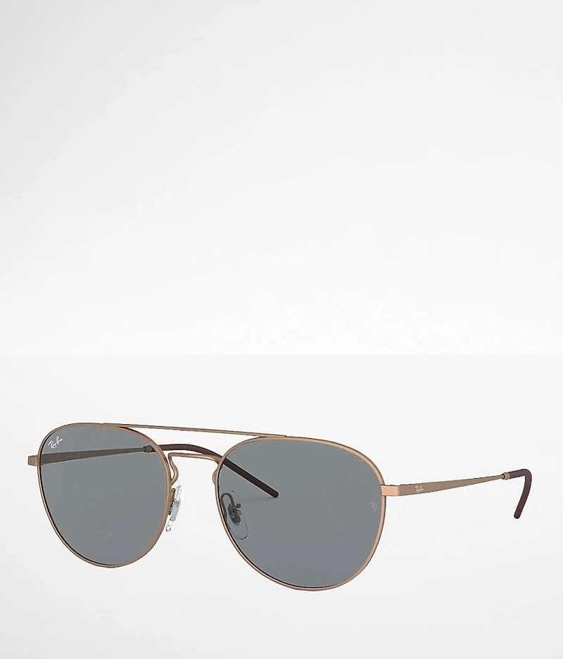 Round Aviator 55 Sunglasses
