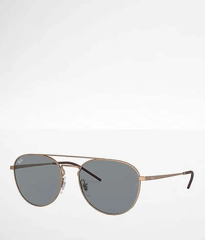 Round Aviator 55 Sunglasses