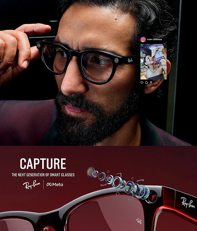 Meta Wayfarer Sunglasses