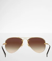 Rimless Aviator Sunglasses