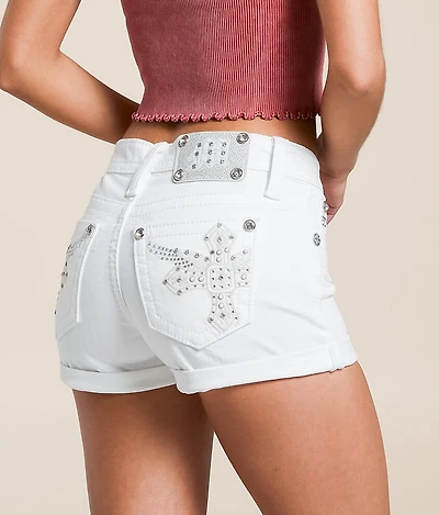 Mid-Rise Stretch Short