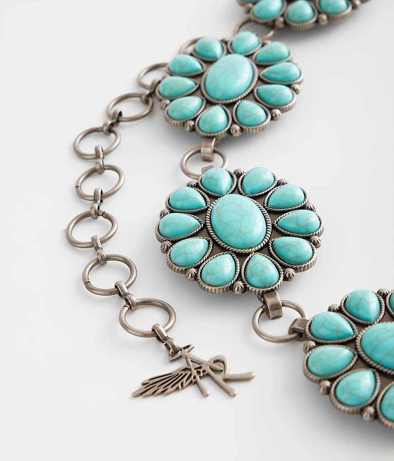 Turquoise Chain Belt