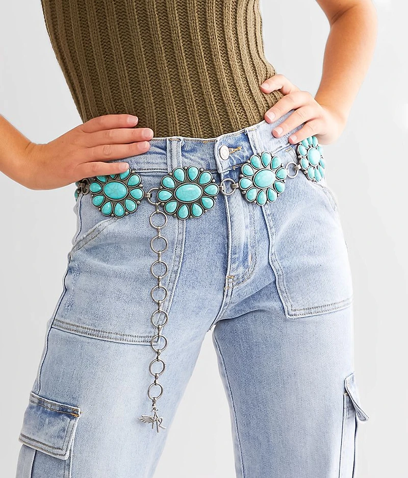 Turquoise Chain Belt