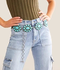 Turquoise Chain Belt