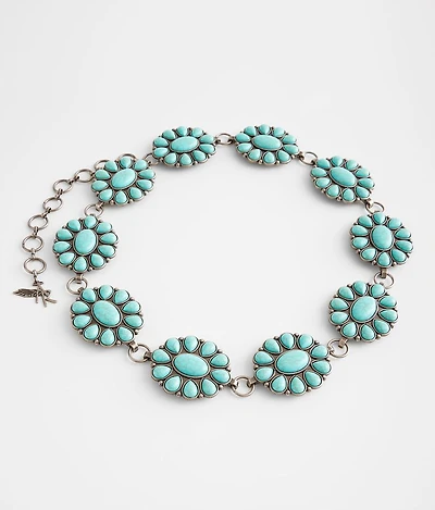 Turquoise Chain Belt