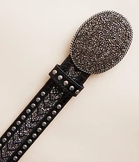 Glitz Western Leather Belt