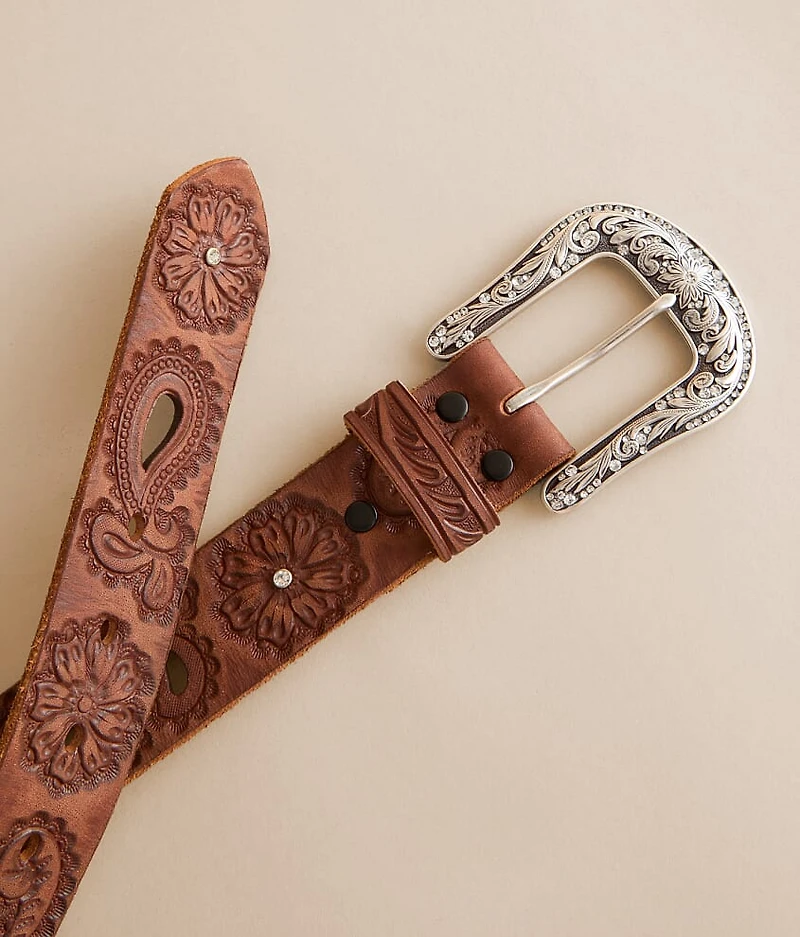 Floral Embossed Belt