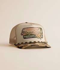 Slingin' Lead Camo Trucker Hat