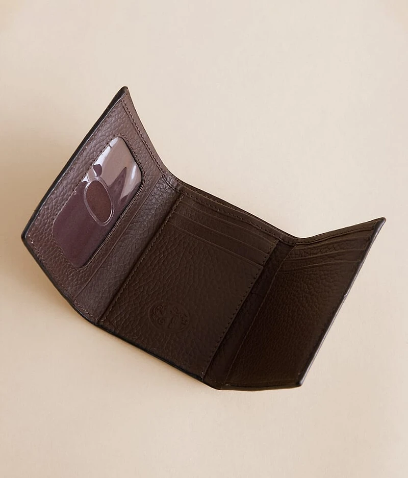 Double Barrel Boot Leather Wallet