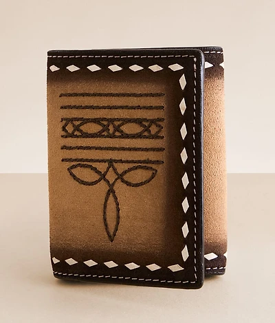 Double Barrel Boot Leather Wallet