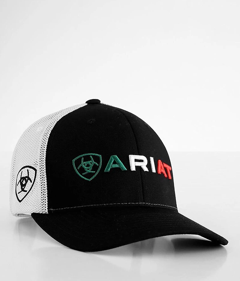 Mexico Flag 110 Flexfit Trucker Hat