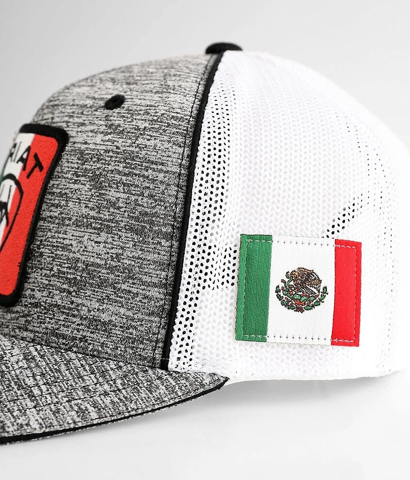 Mexico Flag Patch 110 Flexfit Trucker Hat