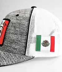 Mexico Flag Patch 110 Flexfit Trucker Hat