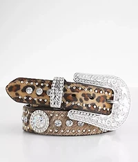 Leopard Glitz Belt