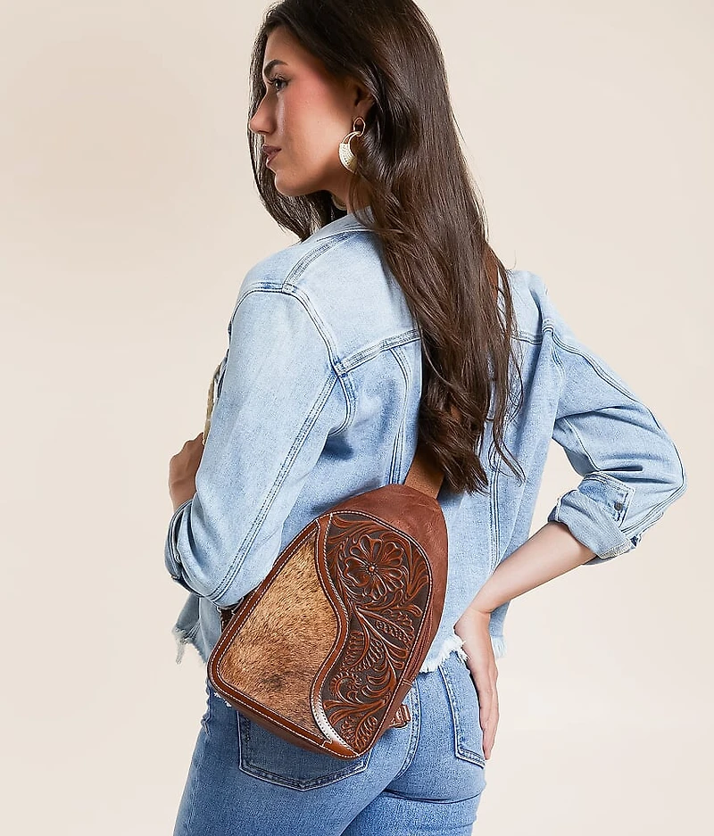 Bea Leather Sling Purse