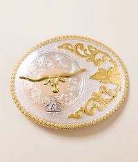 Oval Longhorn Buckle
