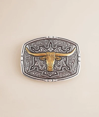 Longhorn Belt Buckle