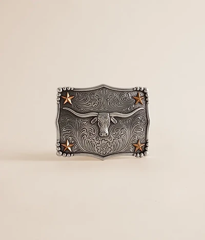 Longhorn Belt Buckle