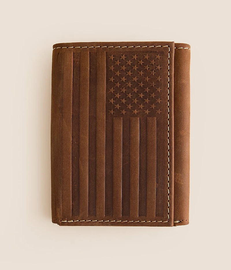 Flag Leather Wallet