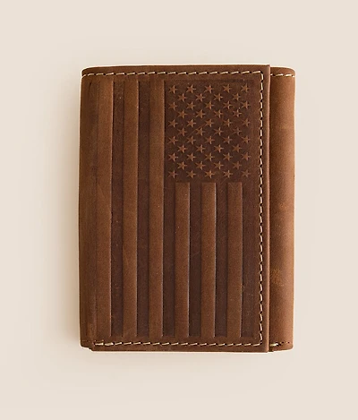 Flag Leather Wallet